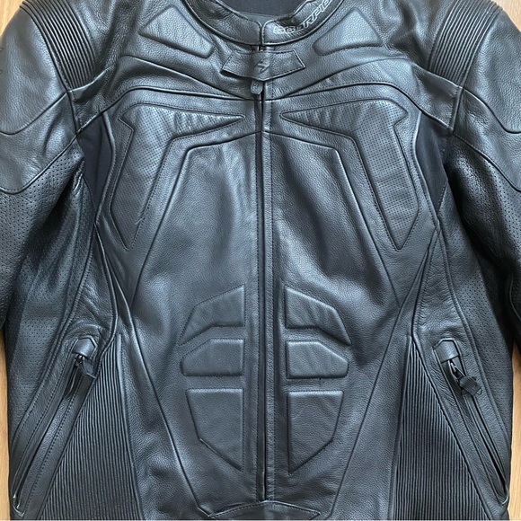 Scorpion Exo Skeletal Protection Get Stung Leather Motorcycle Jacket Liner XL - Picture 3 of 16